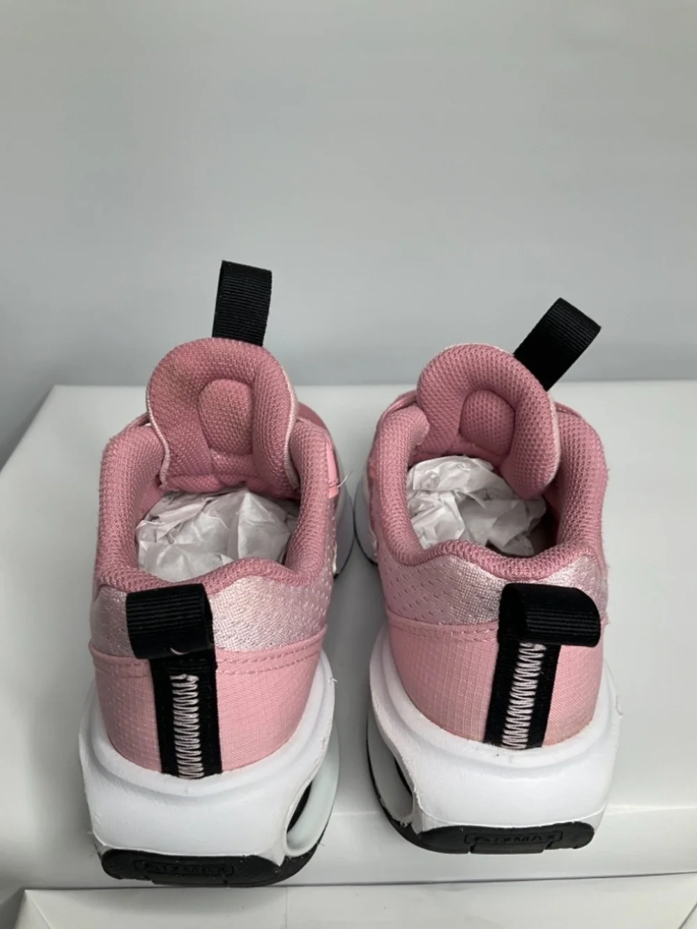 Nike Girls Air Max Intrlk Pink Running Shoes Size 12C US